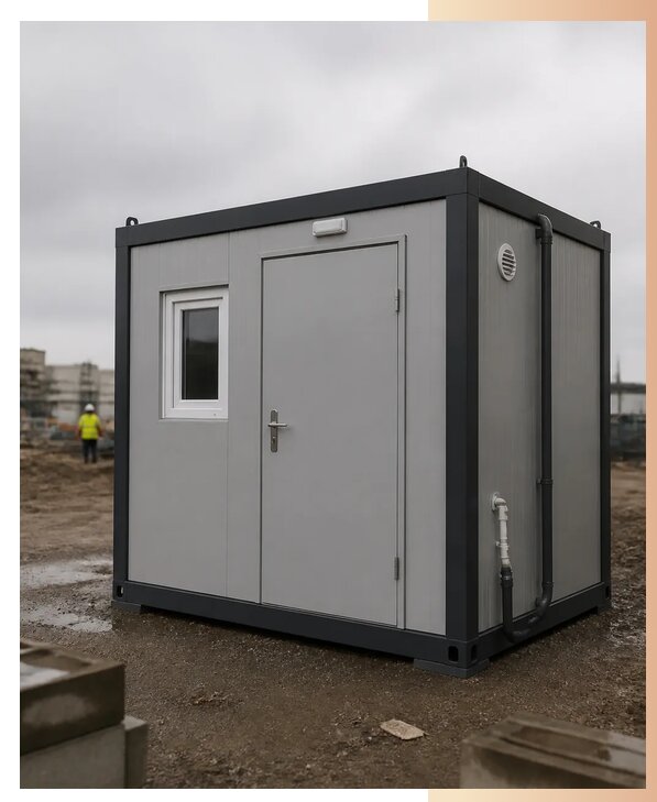 Аренда бытовок с туалетом и душем в Борзе по цене от 25753 р. | БытовкаПрофи-Бря